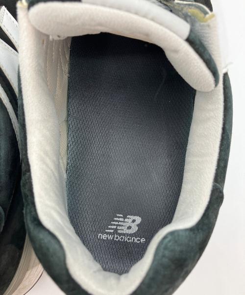 NEW BALANCE（ニューバランス）NEW BALANCE (ニューバランス) ローカットスニーカー ブラック×ホワイト サイズ:EUR44の古着・服飾アイテム