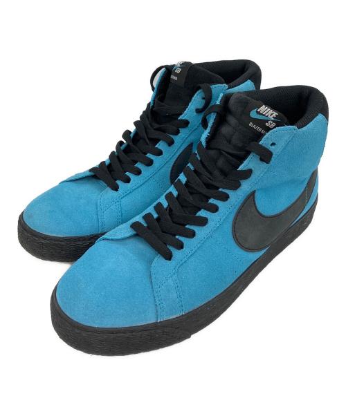 NIKE（ナイキ）NIKE (ナイキ) SB Zoom Blazer Mid ブラック×ブルー サイズ:US 10の古着・服飾アイテム