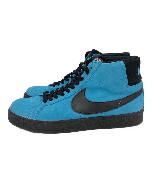 NIKE（ナイキ）NIKE (ナイキ) SB Zoom Blazer Mid ブラック×ブルー サイズ:US 10の古着・服飾アイテム
