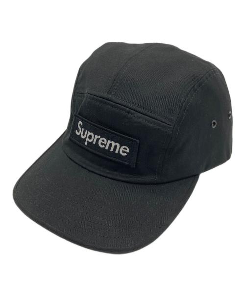 SUPREME（シュプリーム）SUPREME (シュプリーム) ミリタリーキャンプ キャップ ブラックの古着・服飾アイテム