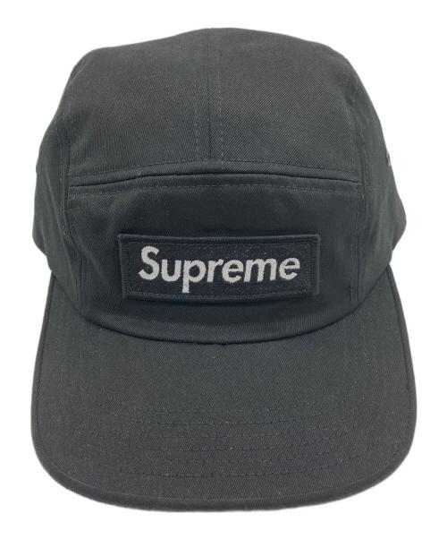 SUPREME（シュプリーム）SUPREME (シュプリーム) ミリタリーキャンプ キャップ ブラックの古着・服飾アイテム