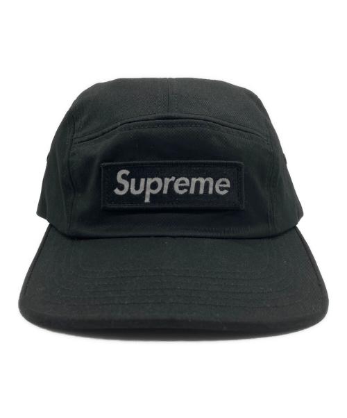 SUPREME（シュプリーム）SUPREME (シュプリーム) ミリタリーキャンプ キャップ ブラックの古着・服飾アイテム