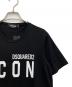 中古・古着 DSQUARED2 (ディースクエアード) 半袖カットソー ブラック サイズ:S：8000円