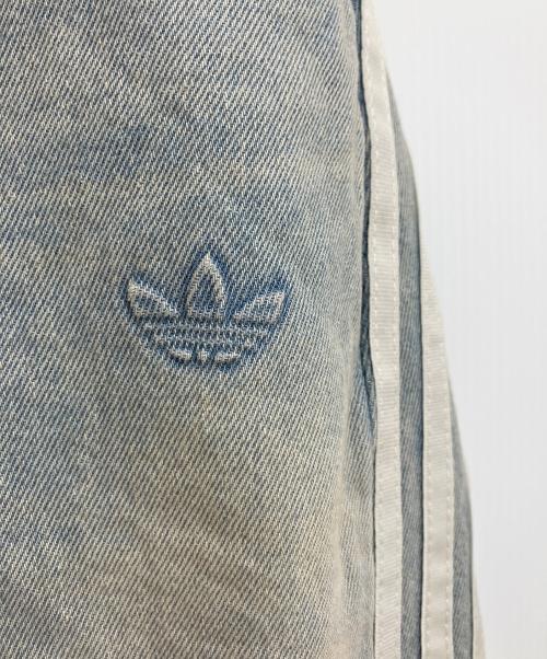 adidas（アディダス）adidas (アディダス) ロングスカート インディゴの古着・服飾アイテム