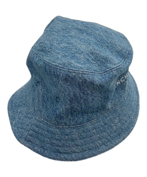 GIVENCHY（ジバンシィ）GIVENCHY (ジバンシィ) バケットハット ブルー サイズ:55の古着・服飾アイテム