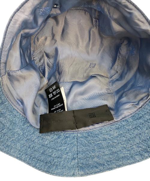 GIVENCHY（ジバンシィ）GIVENCHY (ジバンシィ) バケットハット ブルー サイズ:55の古着・服飾アイテム