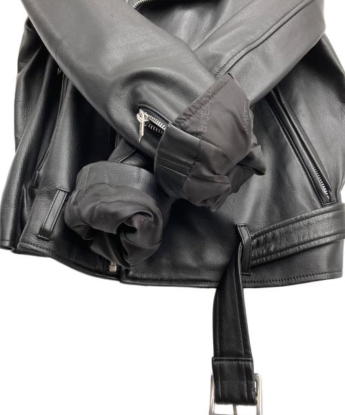 JOHN LAWRENCE SULLIVAN（ジョン ローレンス サリバン）JOHN LAWRENCE SULLIVAN (ジョン ローレンス サリバン) ライダースジャケット ブラック サイズ:34の古着・服飾アイテム