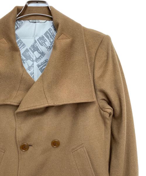 Vivienne Westwood（ヴィヴィアンウエストウッド）Vivienne Westwood (ヴィヴィアンウエストウッド) Pコート ブラウン×シルバー サイズ:44の古着・服飾アイテム