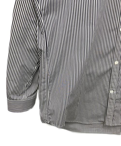 BALENCIAGA（バレンシアガ）BALENCIAGA (バレンシアガ) 長袖シャツ ブラック×ホワイト サイズ:39の古着・服飾アイテム