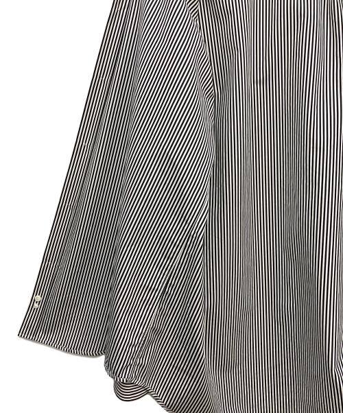 BALENCIAGA（バレンシアガ）BALENCIAGA (バレンシアガ) 長袖シャツ ブラック×ホワイト サイズ:39の古着・服飾アイテム