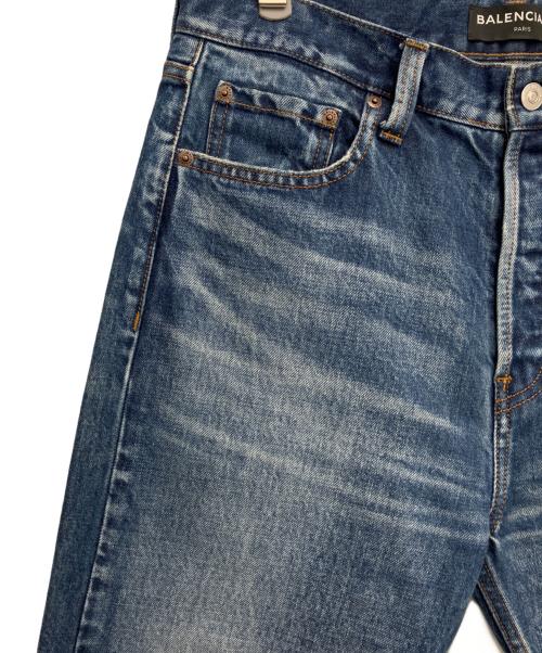BALENCIAGA（バレンシアガ）BALENCIAGA (バレンシアガ) ストレートデニムパンツ インディゴ サイズ:31の古着・服飾アイテム
