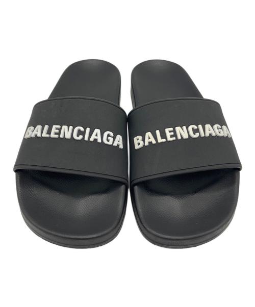 BALENCIAGA（バレンシアガ）BALENCIAGA (バレンシアガ) シャワーサンダル ブラック サイズ:26.5cmの古着・服飾アイテム