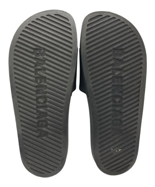 BALENCIAGA（バレンシアガ）BALENCIAGA (バレンシアガ) シャワーサンダル ブラック サイズ:26.5cmの古着・服飾アイテム