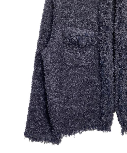 UNITED ARROWS TOKYO（ユナイテッドアローズトウキョウ）UNITED ARROWS TOKYO (ユナイテッドアローズトウキョウ) ミックスツイードカーディガン ネイビー サイズ:不明の古着・服飾アイテム