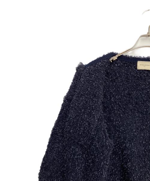 UNITED ARROWS TOKYO（ユナイテッドアローズトウキョウ）UNITED ARROWS TOKYO (ユナイテッドアローズトウキョウ) ミックスツイードカーディガン ネイビー サイズ:不明の古着・服飾アイテム