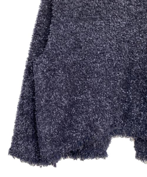 UNITED ARROWS TOKYO（ユナイテッドアローズトウキョウ）UNITED ARROWS TOKYO (ユナイテッドアローズトウキョウ) ミックスツイードカーディガン ネイビー サイズ:不明の古着・服飾アイテム