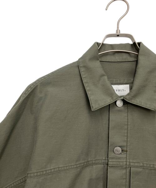 STUMBLY（スタンブリ―）STUMBLY (スタンブリ―) ジャケット オリーブ サイズ:SIZE38の古着・服飾アイテム