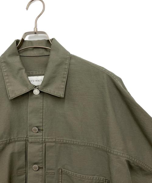 STUMBLY（スタンブリ―）STUMBLY (スタンブリ―) ジャケット オリーブ サイズ:SIZE38の古着・服飾アイテム