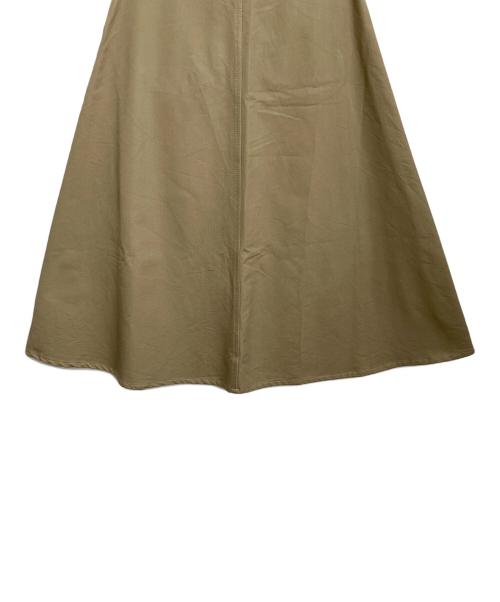 MM6 Maison Margiela（エムエムシックスメゾンマルジェラ）MM6 Maison Margiela (エムエムシックスメゾンマルジェラ) ラウンドポケットコットンスカート カーキ サイズ:SIZE38の古着・服飾アイテム