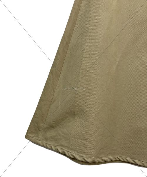 MM6 Maison Margiela（エムエムシックスメゾンマルジェラ）MM6 Maison Margiela (エムエムシックスメゾンマルジェラ) ラウンドポケットコットンスカート カーキ サイズ:SIZE38の古着・服飾アイテム