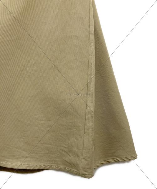 MM6 Maison Margiela（エムエムシックスメゾンマルジェラ）MM6 Maison Margiela (エムエムシックスメゾンマルジェラ) ラウンドポケットコットンスカート カーキ サイズ:SIZE38の古着・服飾アイテム
