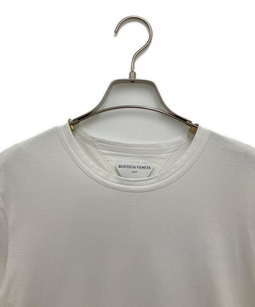 BOTTEGA VENETA（ボッテガベネタ）BOTTEGA VENETA (ボッテガベネタ) 半袖カットソー ホワイト サイズ:XSの古着・服飾アイテム