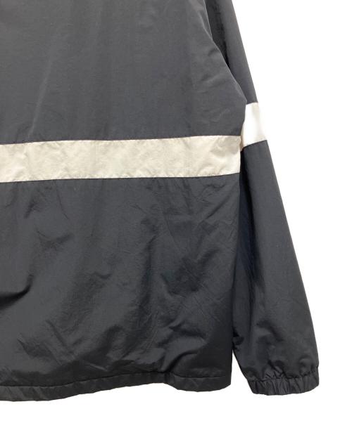 stussy（ステューシー）stussy (ステューシー) ナイロンジャケット ブラック×ホワイト サイズ:Mの古着・服飾アイテム