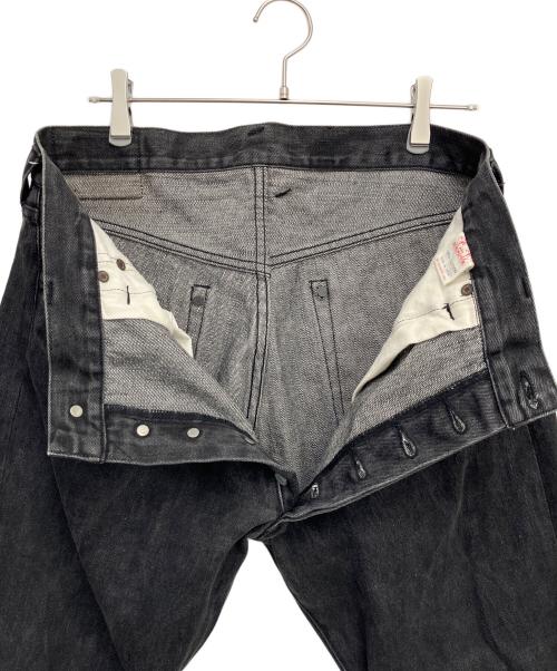 EVISU（エヴィス）EVISU (エヴィス) デニムパンツ ブラック サイズ:SIZE91の古着・服飾アイテム