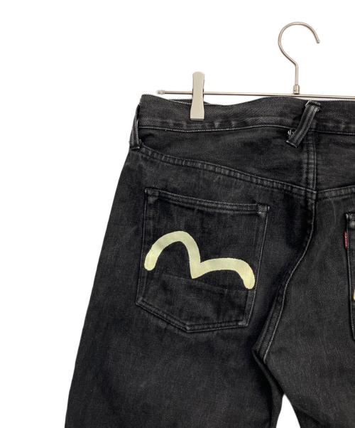 EVISU（エヴィス）EVISU (エヴィス) デニムパンツ ブラック サイズ:SIZE91の古着・服飾アイテム