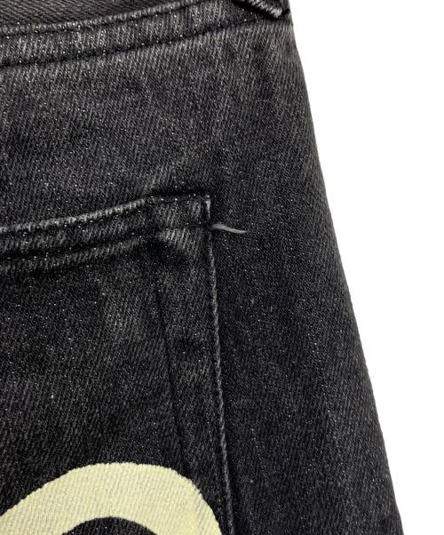 EVISU（エヴィス）EVISU (エヴィス) デニムパンツ ブラック サイズ:SIZE91の古着・服飾アイテム