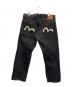 EVISU (エヴィス) デニムパンツ ブラック サイズ:SIZE91：15000円