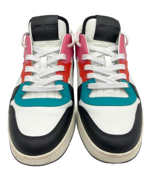 JIMMY CHOO（ジミーチュウ）JIMMY CHOO (ジミーチュウ) ローカットスニーカー マルチカラー サイズ:40の古着・服飾アイテム