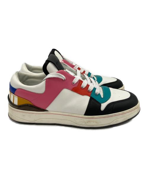 JIMMY CHOO（ジミーチュウ）JIMMY CHOO (ジミーチュウ) ローカットスニーカー マルチカラー サイズ:40の古着・服飾アイテム