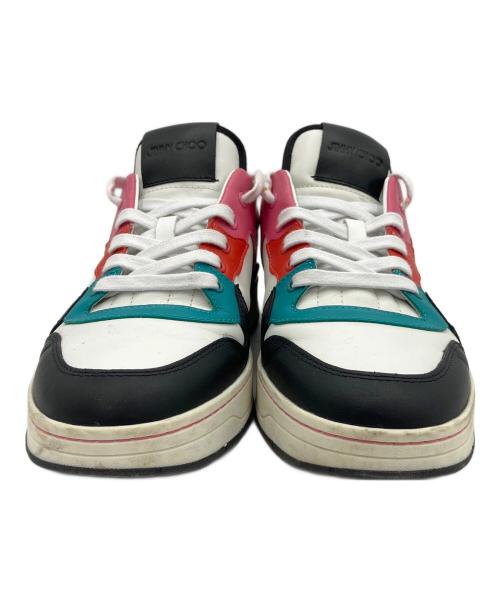 JIMMY CHOO（ジミーチュウ）JIMMY CHOO (ジミーチュウ) ローカットスニーカー マルチカラー サイズ:40の古着・服飾アイテム