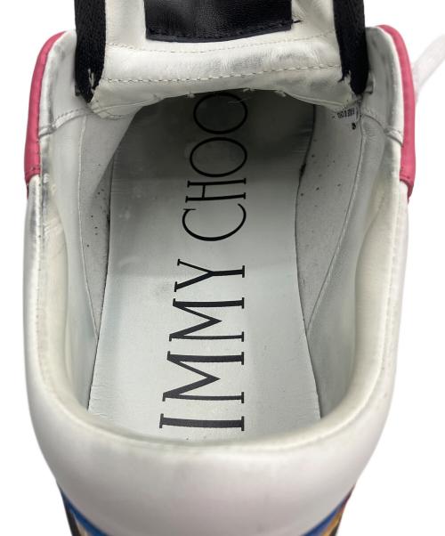 JIMMY CHOO（ジミーチュウ）JIMMY CHOO (ジミーチュウ) ローカットスニーカー マルチカラー サイズ:40の古着・服飾アイテム
