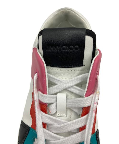 JIMMY CHOO（ジミーチュウ）JIMMY CHOO (ジミーチュウ) ローカットスニーカー マルチカラー サイズ:40の古着・服飾アイテム