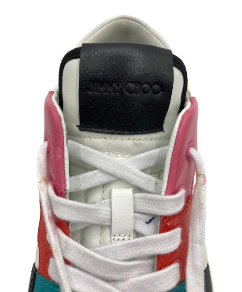 JIMMY CHOO（ジミーチュウ）JIMMY CHOO (ジミーチュウ) ローカットスニーカー マルチカラー サイズ:40の古着・服飾アイテム