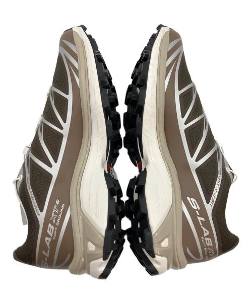 SALOMON（サロモン）SALOMON (サロモン) Earth Brown ブラウン×ホワイト サイズ:25cmの古着・服飾アイテム