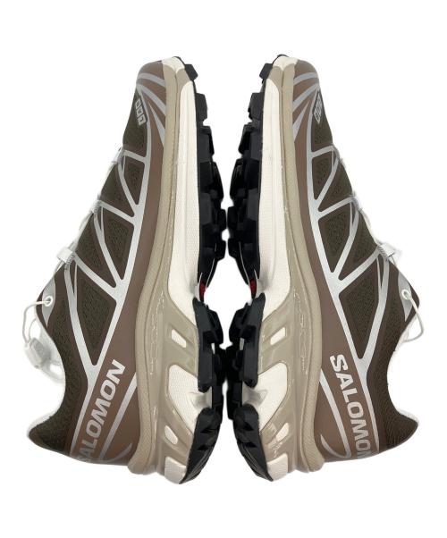 SALOMON（サロモン）SALOMON (サロモン) Earth Brown ブラウン×ホワイト サイズ:25cmの古着・服飾アイテム