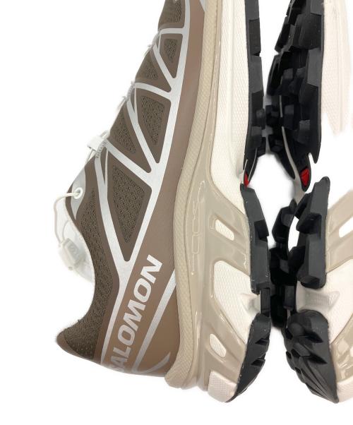 SALOMON（サロモン）SALOMON (サロモン) Earth Brown ブラウン×ホワイト サイズ:25cmの古着・服飾アイテム