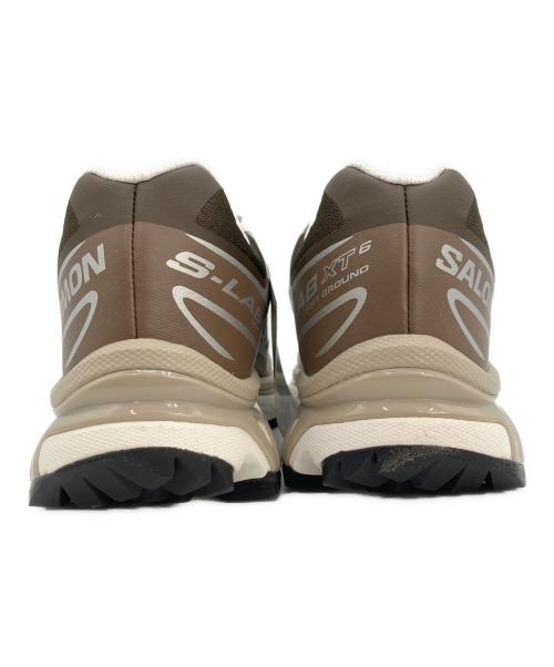 SALOMON（サロモン）SALOMON (サロモン) ローカットスニーカー ブラウン×ホワイト サイズ:25.5cmの古着・服飾アイテム
