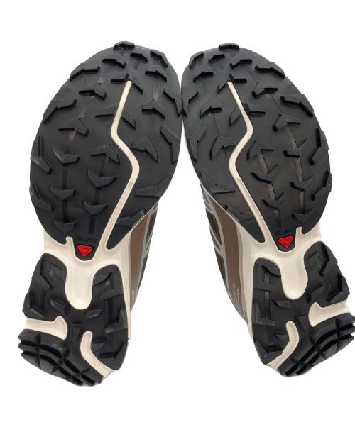 SALOMON（サロモン）SALOMON (サロモン) ローカットスニーカー ブラウン×ホワイト サイズ:25.5cmの古着・服飾アイテム