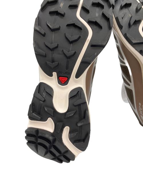 SALOMON（サロモン）SALOMON (サロモン) ローカットスニーカー ブラウン×ホワイト サイズ:25.5cmの古着・服飾アイテム