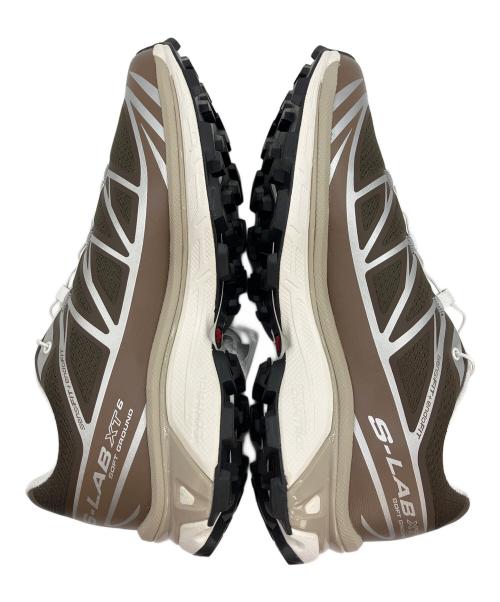 SALOMON（サロモン）SALOMON (サロモン) ローカットスニーカー ブラウン×ホワイト サイズ:25.5cmの古着・服飾アイテム
