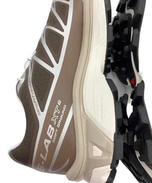 SALOMON（サロモン）SALOMON (サロモン) ローカットスニーカー ブラウン×ホワイト サイズ:25.5cmの古着・服飾アイテム