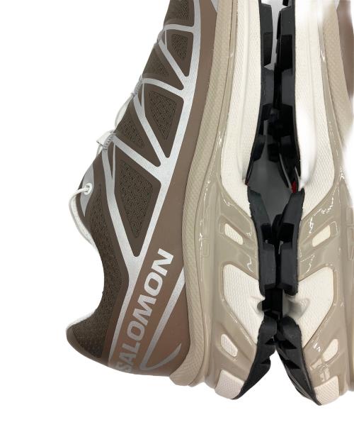SALOMON（サロモン）SALOMON (サロモン) ローカットスニーカー ブラウン×ホワイト サイズ:25.5cmの古着・服飾アイテム