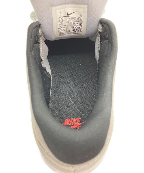 NIKE SB（ナイキエスビー）NIKE SB (ナイキエスビー) Nike SB Force 58 グレー×ブラック サイズ:US 6の古着・服飾アイテム