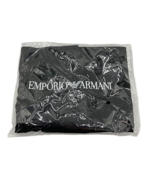 EMPORIO ARMANI（エンポリオ アルマーニ）EMPORIO ARMANI (エンポリオ アルマーニ) ハンドバッグ ブラック×ホワイトの古着・服飾アイテム