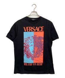 VERSACE（ヴェルサーチェ）の古着「メデューサロゴ」｜ブラック