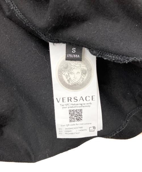 VERSACE（ヴェルサーチェ）VERSACE (ヴェルサーチェ) メデューサロゴ ブラック サイズ:Sの古着・服飾アイテム
